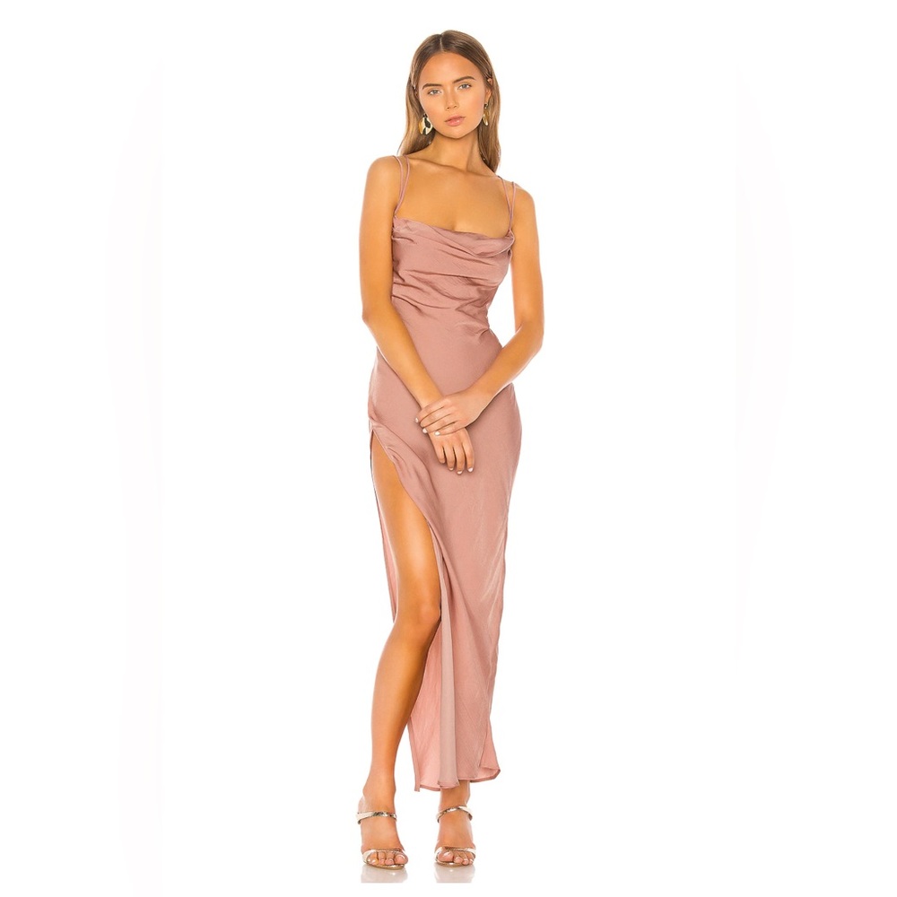 Michael Costello X REVOLVE | Braxton Dress in Rose
